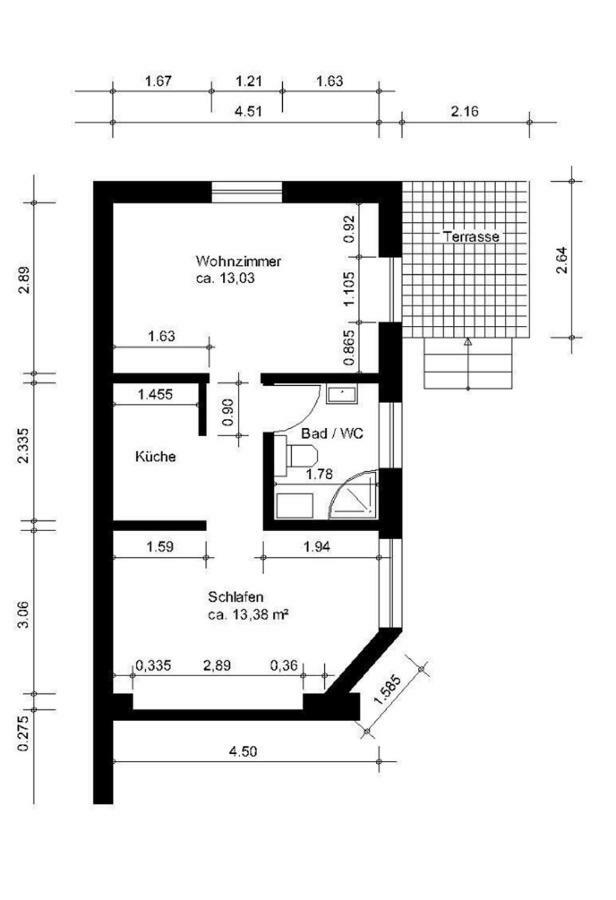 Zur Eiche Potsdam Apartment Exterior photo
